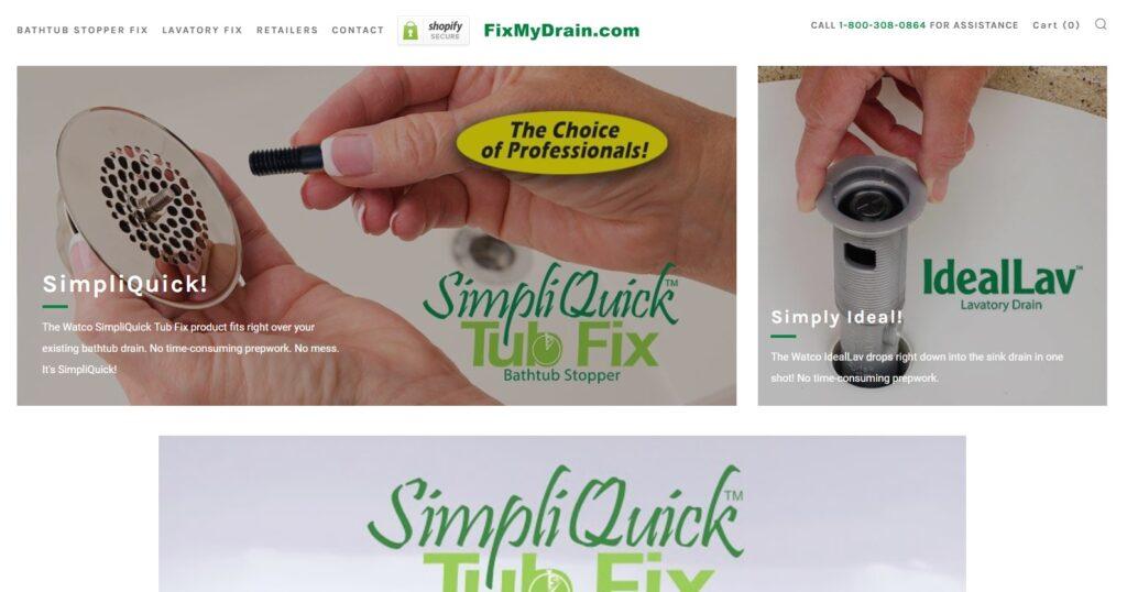 Wsi Provides Seo To Watco Manufacturing Company For Fixmydrain Com